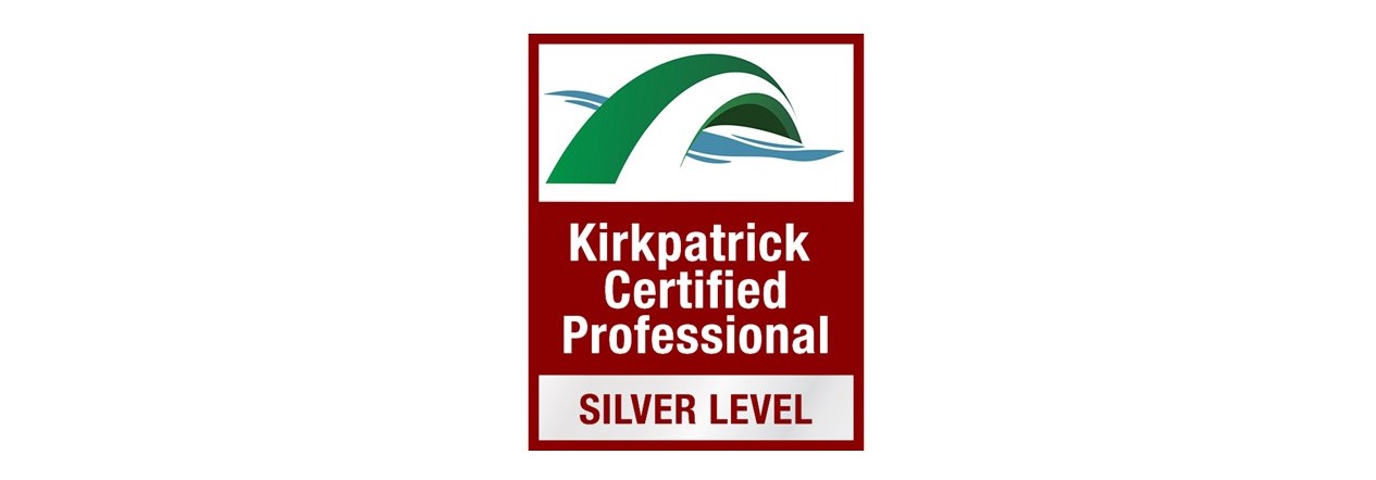 Kirkpatrick Certified Professional Silver Level badge