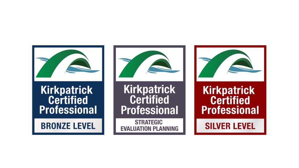 Kirkpatrick certification schedule